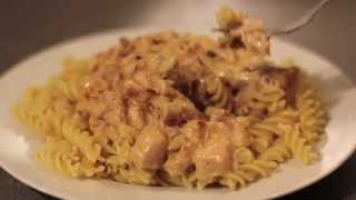 Half Baked  Creamy Chicken and Bacon Pasta [upl. by Leoine971]