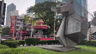 Exploring the heart of kuala lumpur city  Malaysia travel [upl. by Yeniffit795]