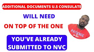 ADDITIONAL DOCUMENTS NEEDED ON YOUR IMMIGRANT VISA INTERVIEW DAY [upl. by Llednew]