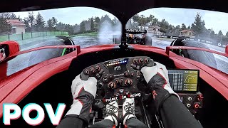 Insane Wet Race at Imola  F1 23 POV Gameplay  Fanatec CS DD [upl. by Pacificia]