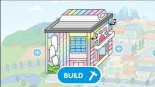 NEON PINK RAINBOW HOUSE🏩✨ TOCA LIFE WORLD UPDATE IDEA  TOCA BOCA  Hopie Eulatriz [upl. by Elianore]