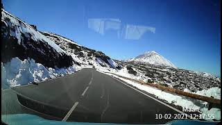 Snow at Mt Teide [upl. by Nahsyar]