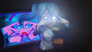 I Made a Miku Miku Beam That ACTUALLY Shoots Beams of 20000 Lumen [upl. by Urion]