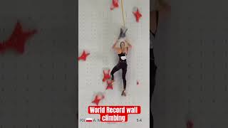 World Record wall climbing [upl. by Nide]