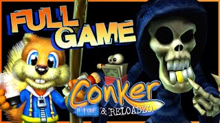 Conker Live and Reloaded FULL GAME Longplay X360  XBOX One [upl. by Art]