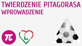 Twierdzenie Pitagorasa wprowadzenie Matematyka w futbolu [upl. by Aicinoid384]