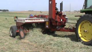 270 Freeman Baler 2012 [upl. by Arakahs]