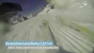 Piste 54 und 8 Skigebiet Ehrwalder Alm [upl. by Ivonne]