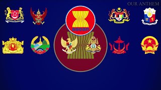 The ASEAN National Anthem The ASEAN Way  Indonesian and English Subtitle [upl. by Ahsak]