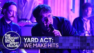 Yard Act We Make Hits  The Tonight Show Starring Jimmy Fallon [upl. by Rawna]