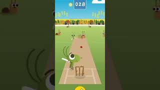 Google cricket game play video [upl. by Ytsirk233]