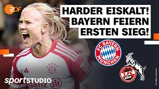 FC Bayern München – 1 FC Köln  FrauenBundesliga 2 Spieltag Saison 202324  sportstudio [upl. by Camille759]