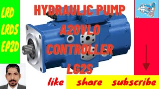 HYDRAULIC PUMP A20VLOCONTROLLERS 2 [upl. by Pellet]