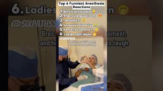 Top 6 Funniest Anesthesia Reactions [upl. by Ava441]