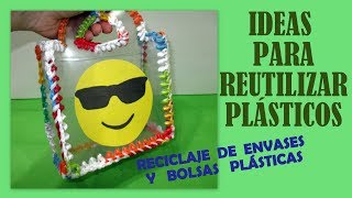 33 IDEAS PARA REUTILIZAR PLASTICO ♻ Reciclar envases botellas y bolsas plásticas [upl. by Julio]