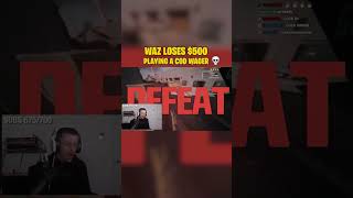 Streamer loses 500 1V1 😭💀 live gaming twitch twitchclips wazminator [upl. by Remy]