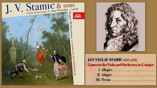 Johann Stamitz Jan Václav Stamic Viola concerto in G Major Jan Pěruška viola [upl. by Esahc]