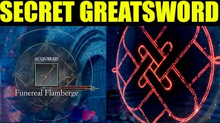 how to unlock quotfunereal flambergequot secret colossal great sword enotira the last song [upl. by Ellehcsor]