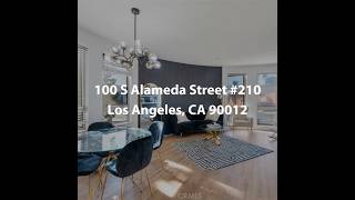 100 S Alameda Street 210 Los Angeles CA 90012  Condo For Sale [upl. by Paynter967]