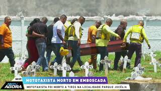 Mototaxista morto em emboscada mototaxista foi morto a tiros na localidade Parque JocÃ©lia [upl. by Balduin]