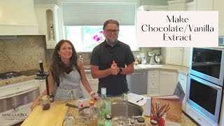 Learn to Make ChocolateVanilla Extract with Cacao Nibs amp Sri Lankan Vanilla Beans [upl. by Meter923]