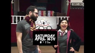 Calling all Potterheads to the 5th Annual Harry Potter Roller Skating Night on Sat 416 [upl. by Nevla121]