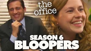 Season 6 BLOOPERS  The Office US  Comedy Bites [upl. by Asel]