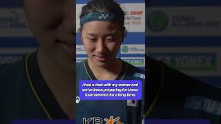 Emotional An Se Young reflects on injuries [upl. by Kennedy]