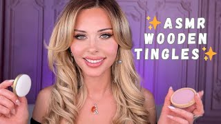 ASMR RP Doing Your Wooden Makeup Magical Sleep Tingles ✨ [upl. by Lucic]