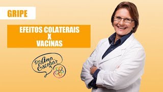 Gripe Efeitos Colaterais X Vacinas  Dra Ana Escobar [upl. by Repinuj118]