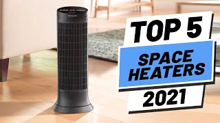 Top 5 BEST Space Heaters of 2021 [upl. by Brechtel]