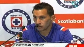 A Chaco Giménez le gustaría retirarse con el Cruz Azul [upl. by Jadda]