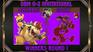 DBM 02 Invitational  Pokémanu vs Goozy  Best of 5 [upl. by Ahsinav518]