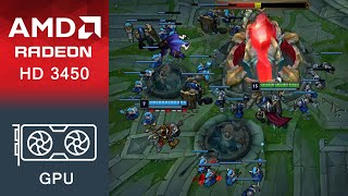 League Of Legends Gameplay ATI Radeon HD 3450 [upl. by Nodlehs68]