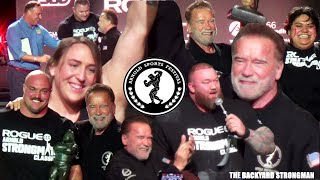 BEST OF ARNOLD SCHWARZENEGGER MOMENTS  2024 ARNOLD STRONGMANSTRONGWOMAN CLASSIC [upl. by Sender585]