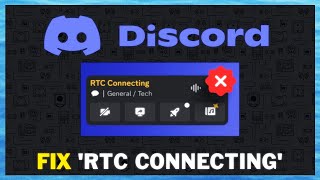 How To Fix Discord RTC Connecting Problem NEW UPDATE 2024 [upl. by Goode158]