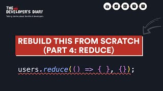 Learn How to Learn Rebuilding the reduce function from scratch and improve your craft [upl. by Aniez]