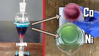 Separating Cobalt From Nickel Cobalt From Liion Batteries  Part 4 [upl. by Nicodemus]