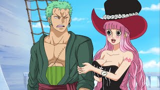 Reação de Zoro após Perona revelar porque se apaixonou por ele em One Piece [upl. by Sanfourd]