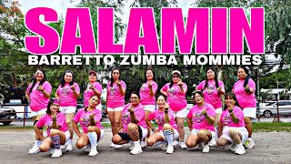 SALAMIN SALAMIN  BINI  DJ OBET REMIX  BZM  ZUMBA  DANCE FITNESS UNITY  DFU [upl. by Reiner]