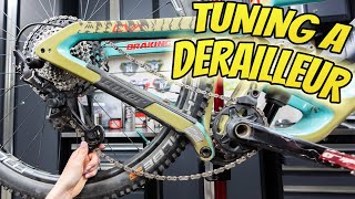 How To Tune Bike Gears The Easy Way  Adjust Your Rear Derailleur Like A Pro [upl. by Shorter221]