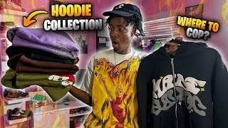 MY HOODIE COLLECTION  BEST PLACES TO BUY HOODIES FOR CHEAP [upl. by Merta]