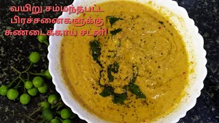 Sundakkai Chutney RecipeTurkey Berry RecipeDiabetic Recipesசுண்டைக்காய் சட்னி [upl. by Novyat]