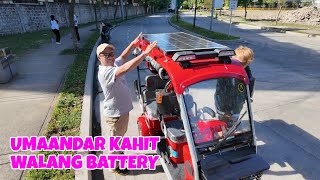 SOLAR EBIKE AANDAR KAHIT WALANG BATTERY [upl. by Etnad684]