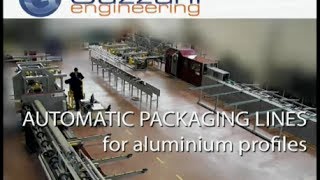 Aluminum profiles packaging machines [upl. by Anabahs209]