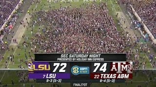 HIGHEST Scoring Game in CFB HISTORY 💯 Texas AampM vs LSU Highlights [upl. by Laro523]