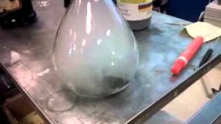 How to make a Genie in the Bottle Demo  Hydrogen peroxide and manganese dioxide reaction [upl. by Basia]