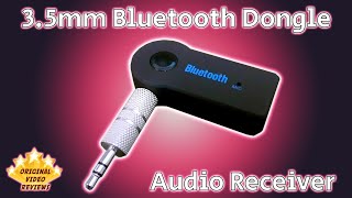 35mm Bluetooth Dongle Audio Receiver Review 🔊🎶 [upl. by Tronna]