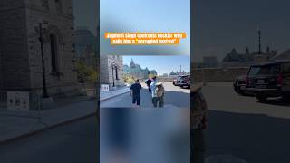 NDP leader Jagmeet Singh confronts heckler in Ottawa lol 🎥 canadianfreeliving [upl. by Cort83]