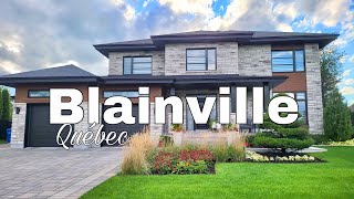 Blainville Quebec Stunning Homes and Hidden Gems  Canada [upl. by Adoc]